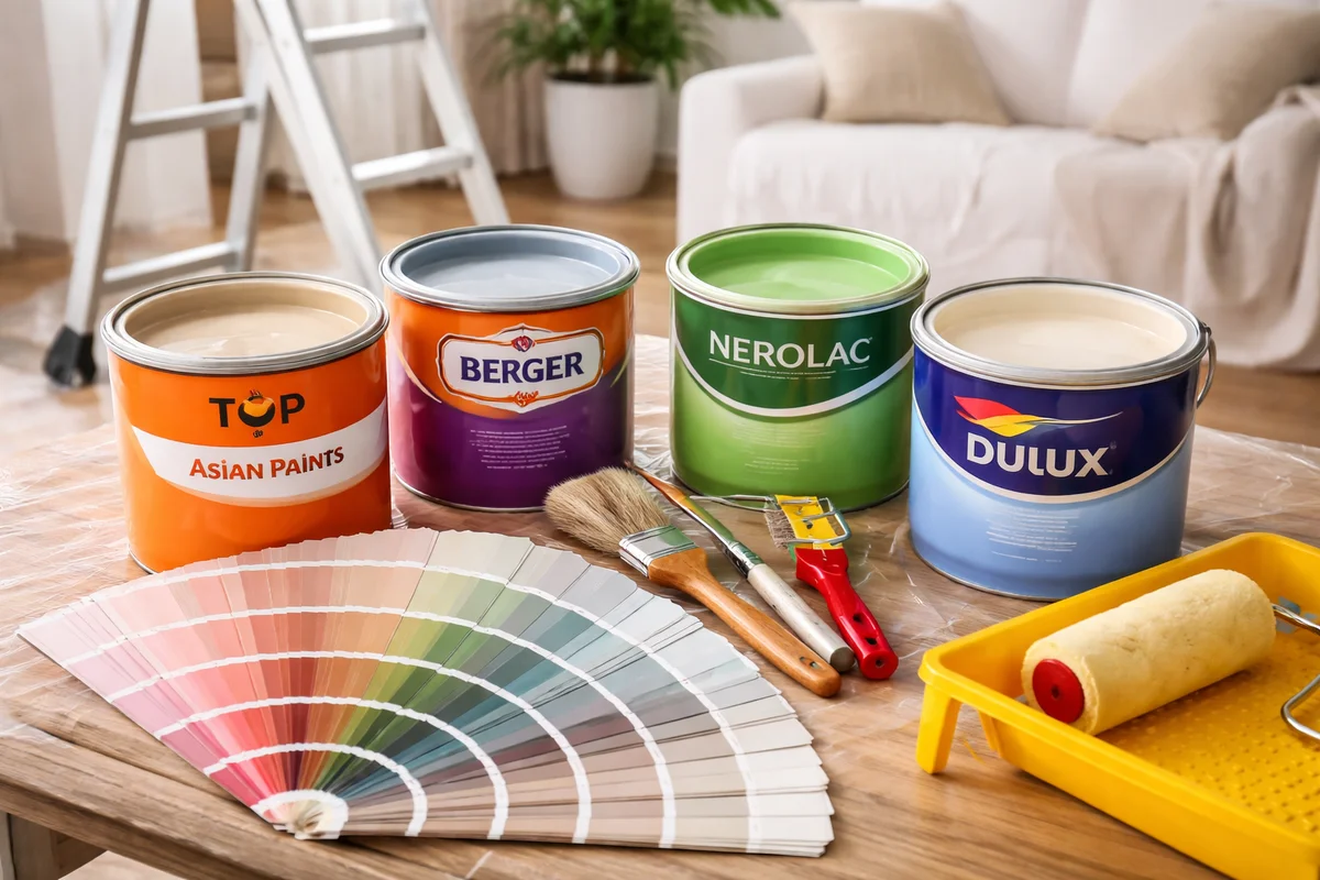 Best Paint for Home Walls in India (2026) – Top Brands, Types & Expert Guide