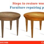 Steps to restore wooden furniture | Furniture repairing process